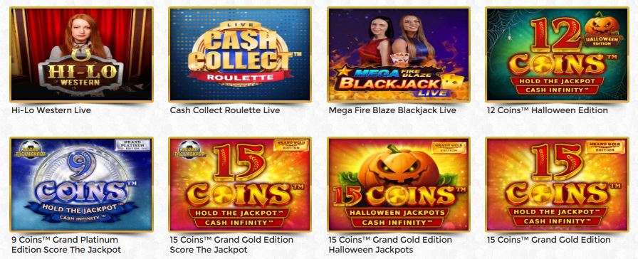 Nuevos lanzamientos y juegos recientes disponibles en CasinoUniqueWin